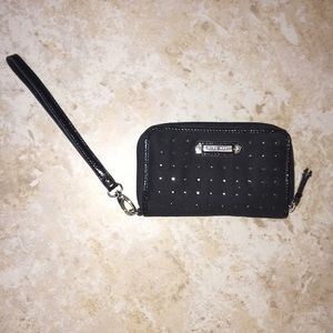 Black Nine West Wristlet